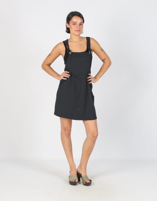Vintage Made in Italy S woven mini dress in black, 1 of 4