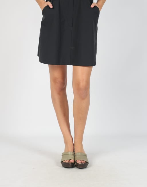 Vintage Made in Italy S woven mini dress in black, 2 of 4