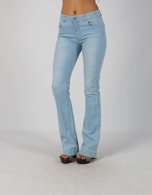 Vintage Made in Italy XS bootcut jeans in light blue, 2 of 4