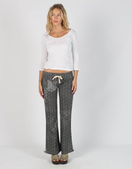 Vintage Made in Italy XS woven trousers in black