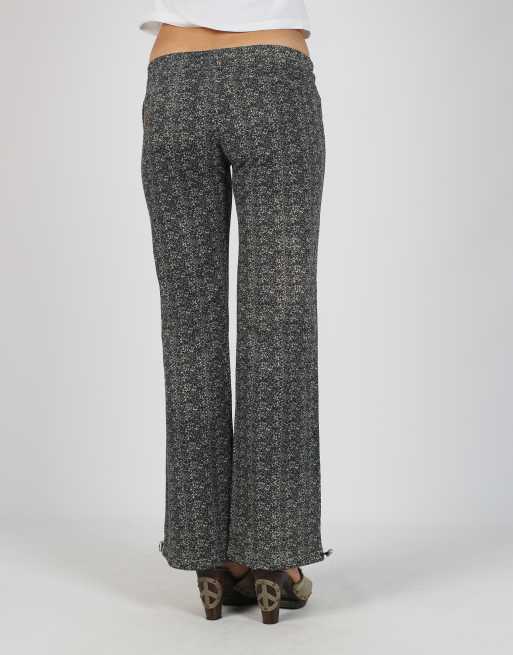 Vintage Made in Italy XS woven trousers in black, 4 of 4