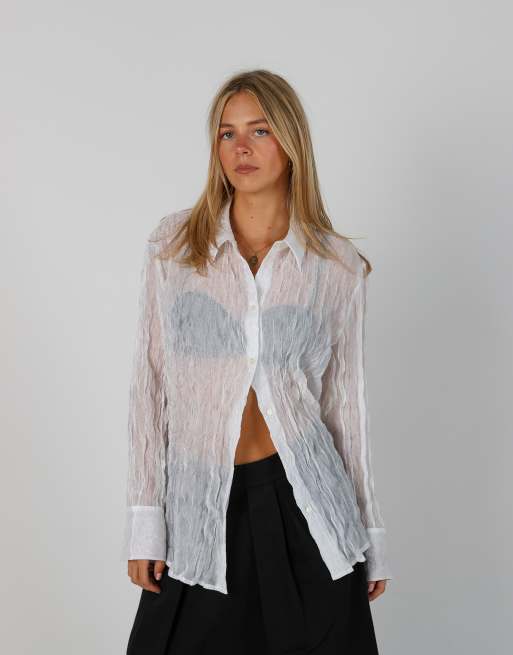 Vintage Madeleine M shirt in ivory, 3 of 4