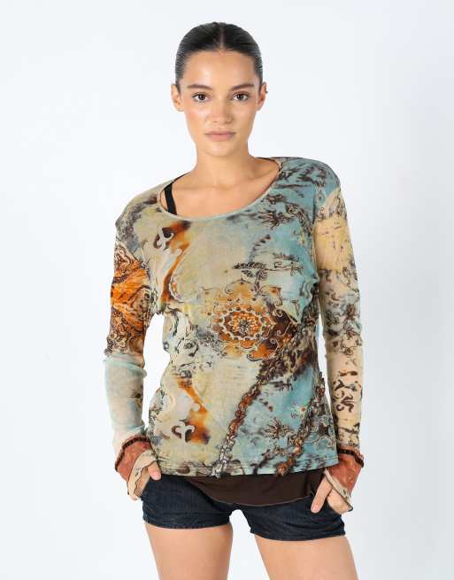 Vintage MAG S Mesh Top Light Green