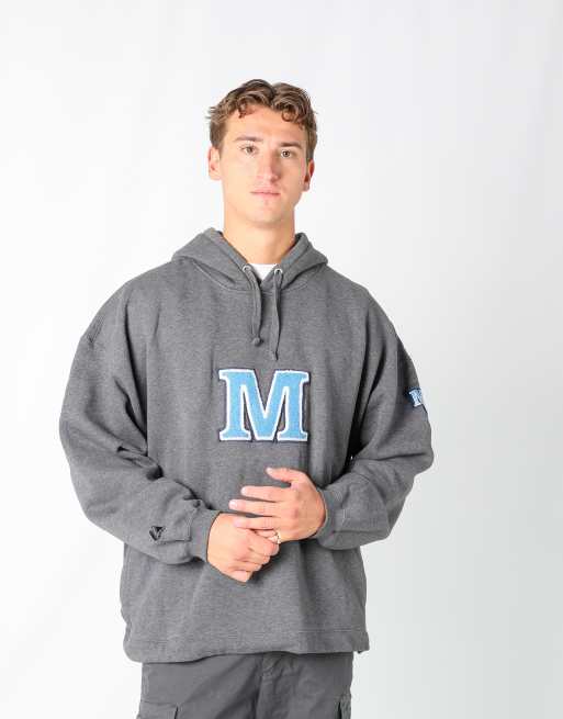 Vintage Majestic xl hoodie in charcoal grey