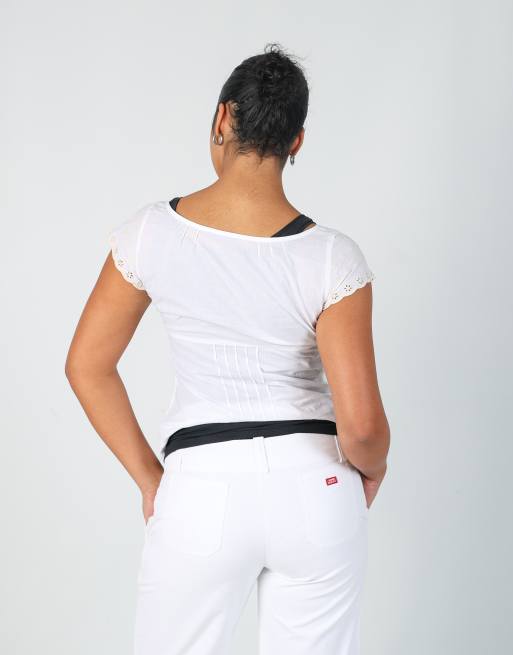 Vintage Marella M cami in white, 2 of 4
