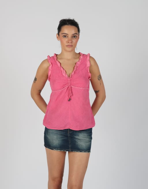 Vintage Marella S cami in pink