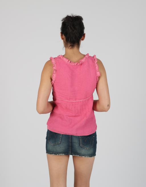 Vintage Marella S cami in pink, 2 of 4
