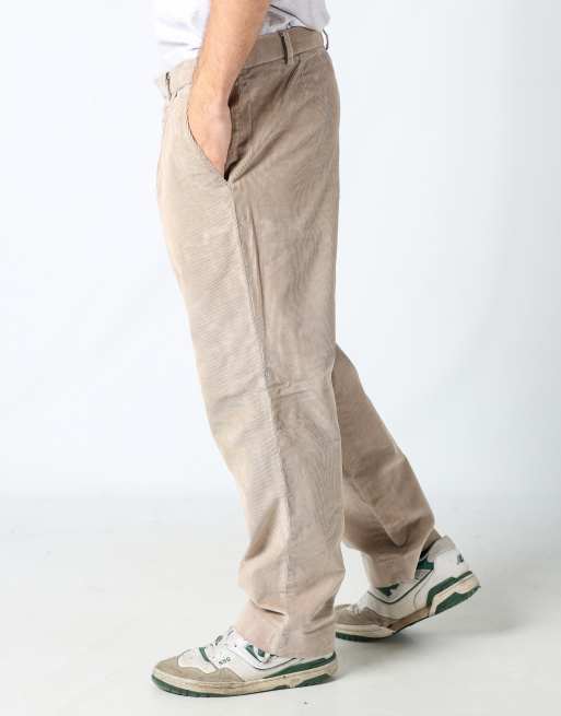 Vintage Marks&Spencer 38x30 corduroy pants in beige, 2 of 4
