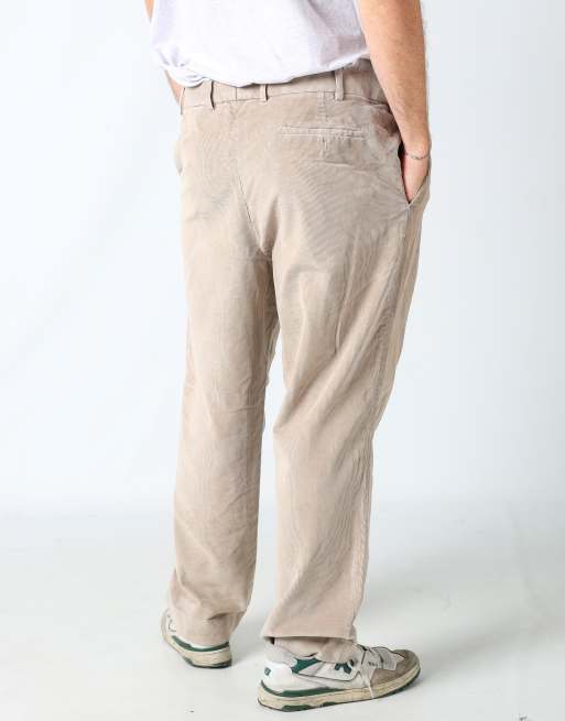 Vintage Marks&Spencer 38x30 corduroy pants in beige, 4 of 4