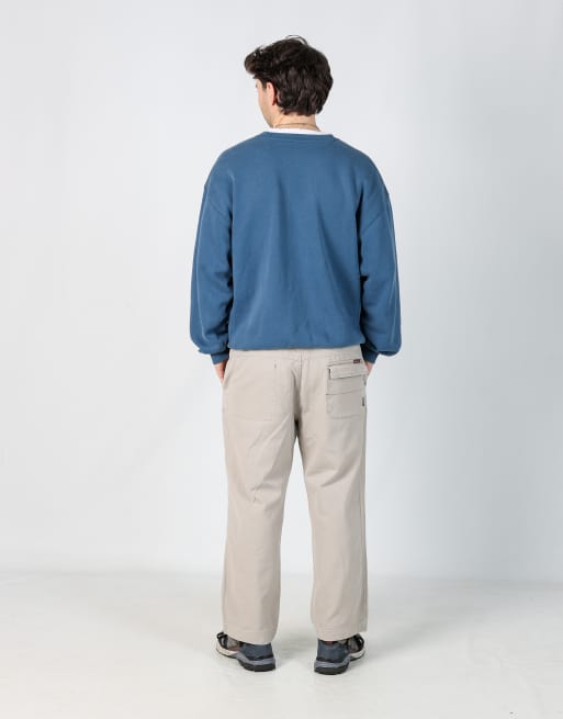 Vintage Marlboro 38x34 woven cargo pants in beige, 3 of 4