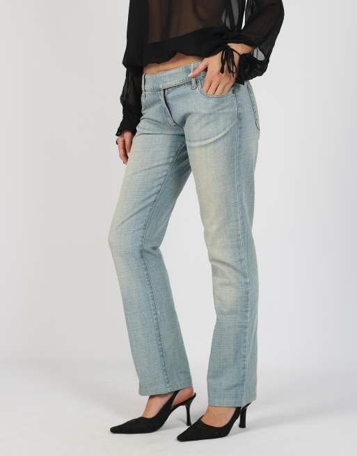 Vintage Marlboro Classics S straight jeans in blue, 2 of 4