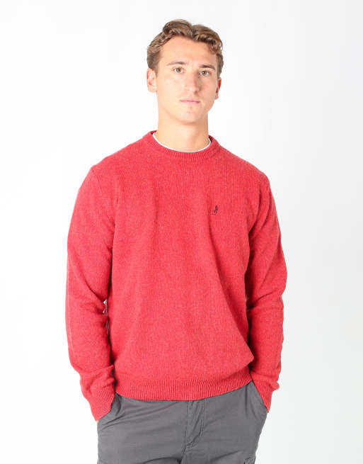 Vintage Marlboro m knit sweatshirt in red