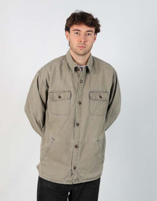 Vintage Marlboro xxl denim jacket in beige