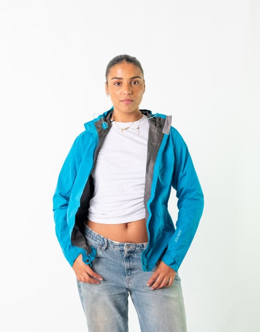 Vintage Marmot M Light Rain Jacket Jacket Turquoise