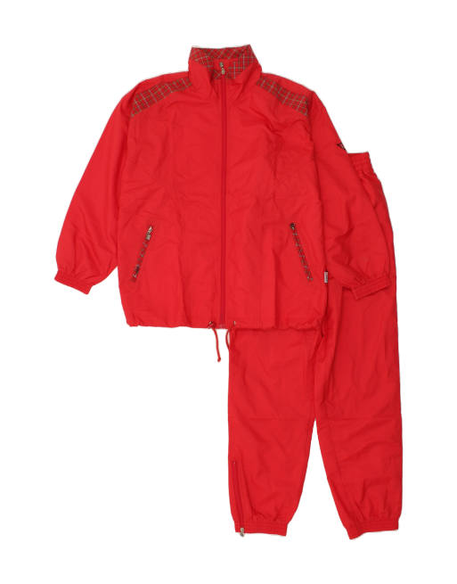 Vintage Master Size M Full Tracksuit in Red
