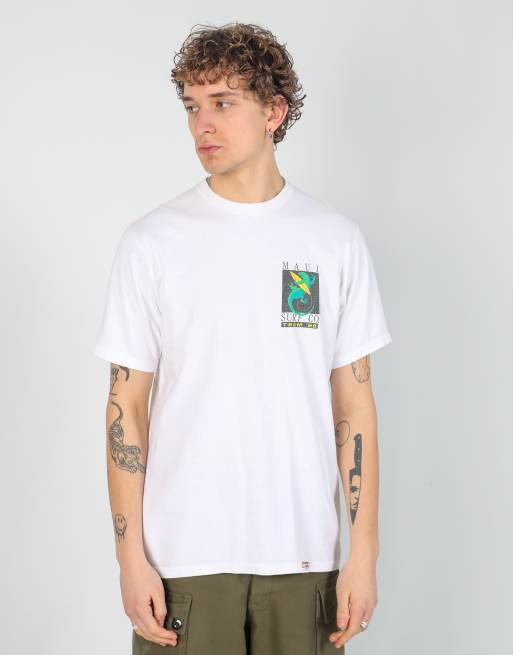 Vintage MAUI SURF CO l t-shirt in white