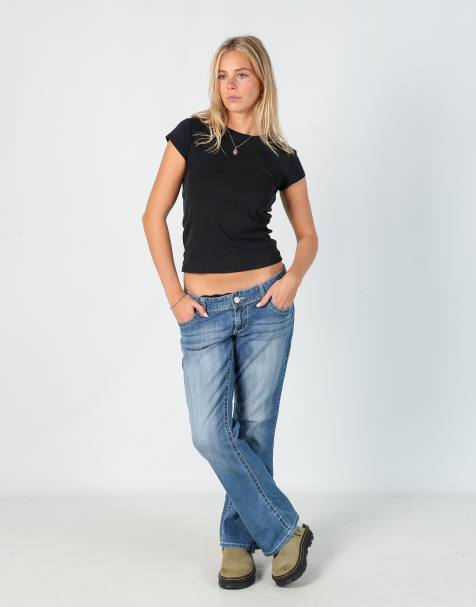 Vintage Maurices 32x30 denim jeans in blue - view 1