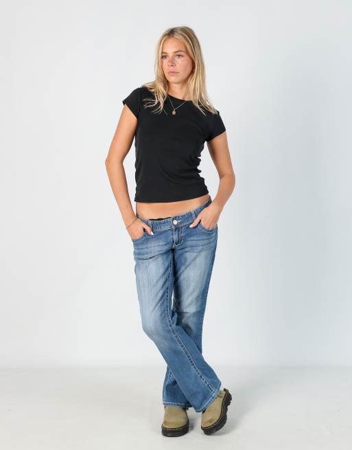 Vintage Maurices 32x30 denim jeans in blue