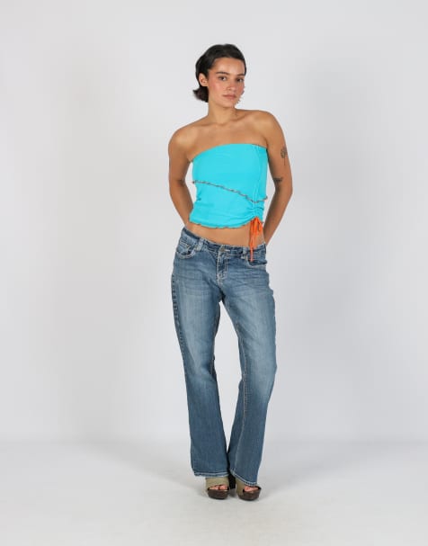 Vintage Maurices M bootcut jeans in blue - view 1
