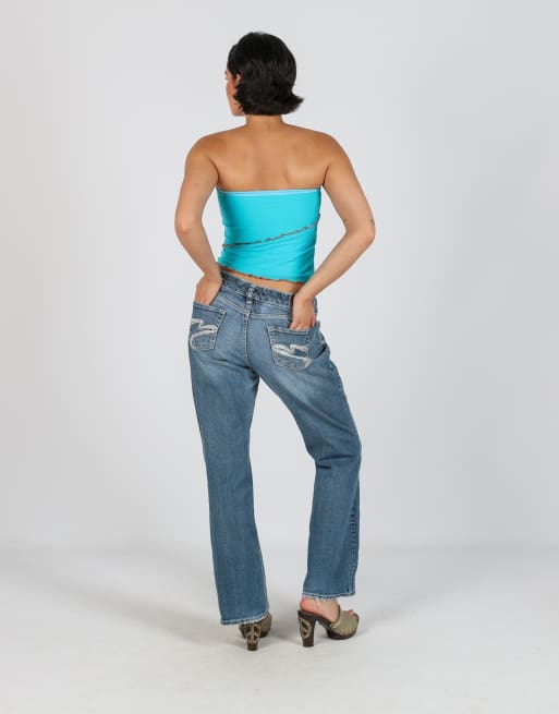 Vintage Maurices M bootcut jeans in blue, 3 of 4