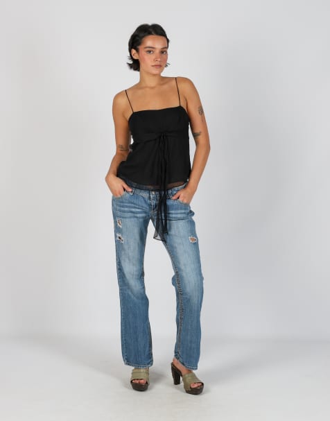 Vintage Maurices M bootcut jeans in blue - view 1