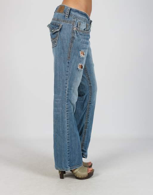 Vintage Maurices M bootcut jeans in blue, 2 of 4