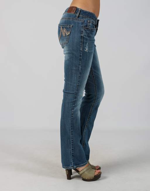 Vintage Maurices M bootcut jeans in blue, 2 of 4