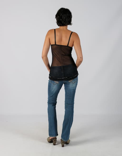 Vintage Maurices M bootcut jeans in blue, 3 of 4