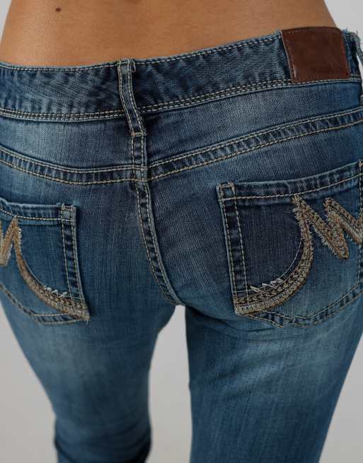 Vintage Maurices M bootcut jeans in blue, 4 of 4