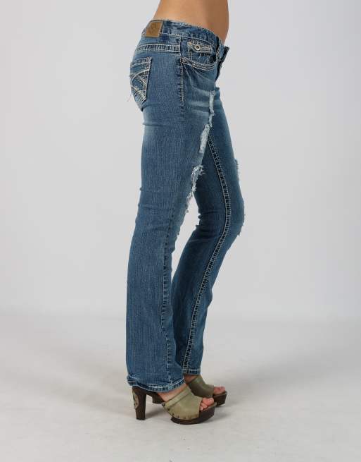 Vintage Maurices S bootcut jeans in blue, 2 of 4