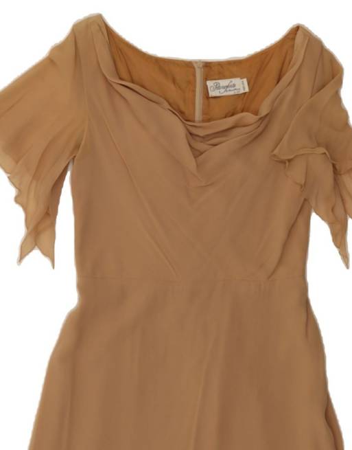 Vintage Max Mara Pianoforte 1/2 Sleeve A-line Dress It 42