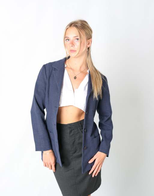 Vintage Max&Co. 6 blazer in navy blue
