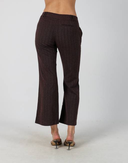 Vintage Max&Co. 6 woven trousers in brown, 4 of 4