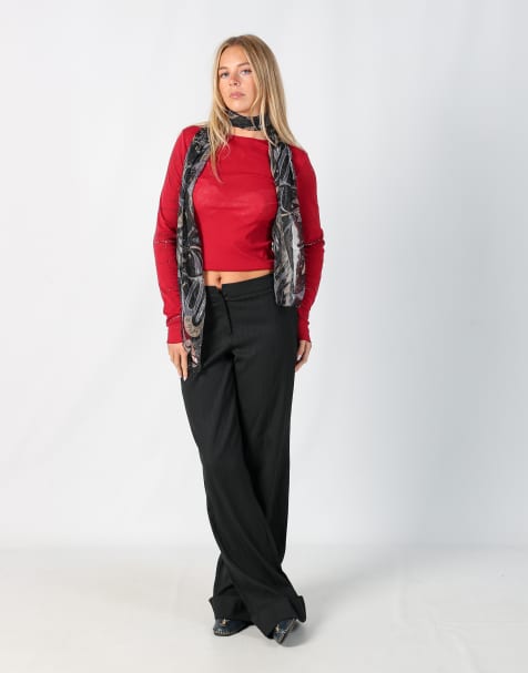 Vintage Max&Co. 8 formal trousers in black - view 1