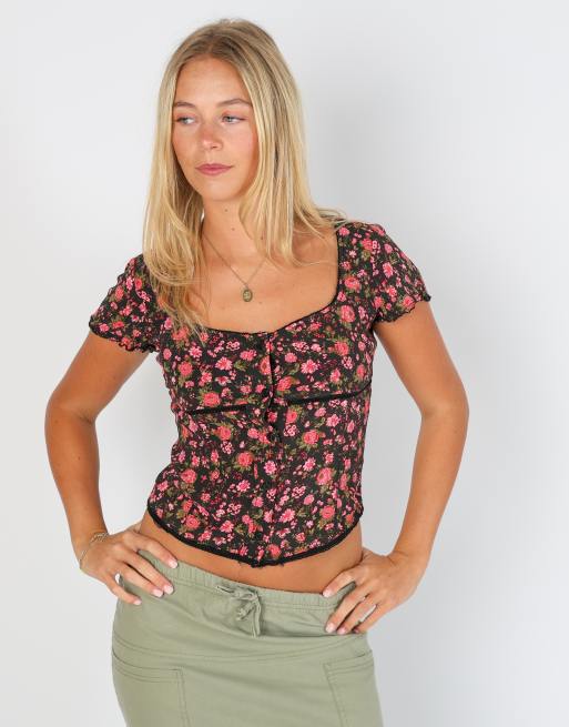 Vintage Max&Co. S blouse in black