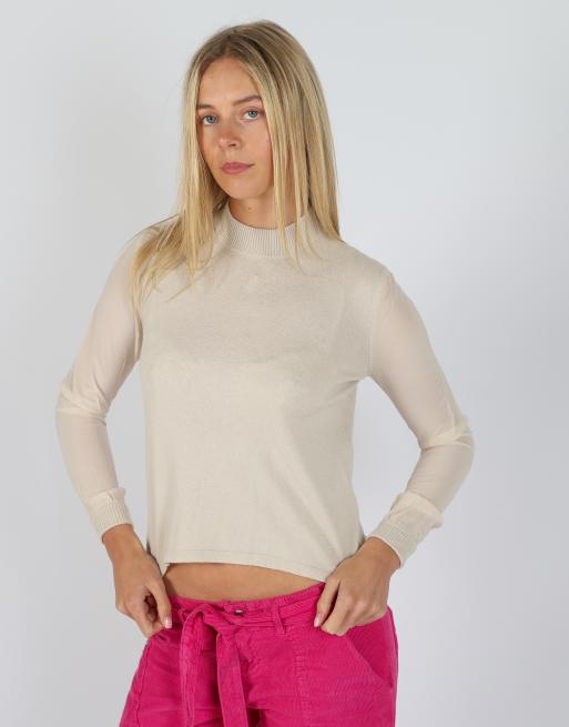 Vintage Max&Co. S knitted jumper in cream