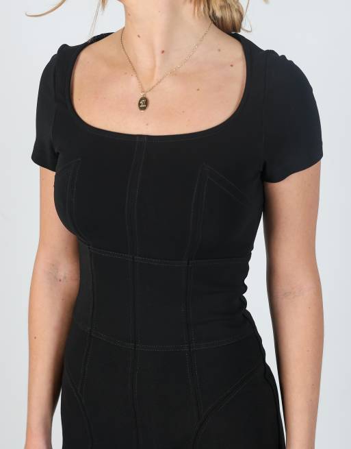 Vintage Max&Co. XS formal dress in black, 4 of 4