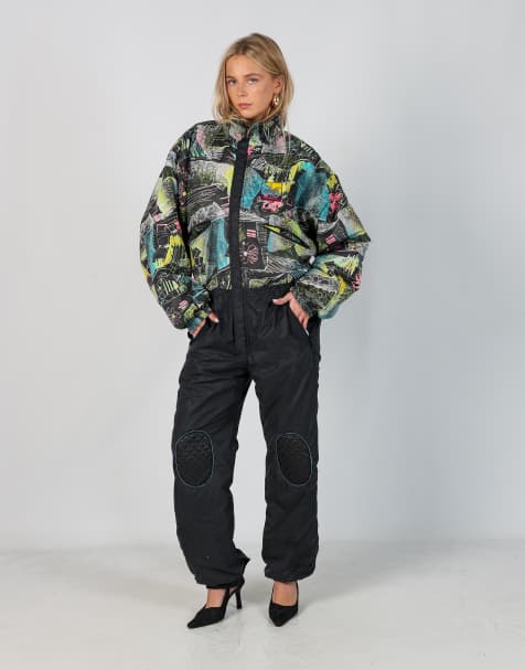 Vintage MC Ross S ski suit in black - view 1