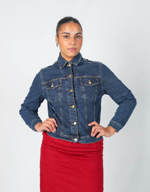 Vintage MCM M denim jacket in blue