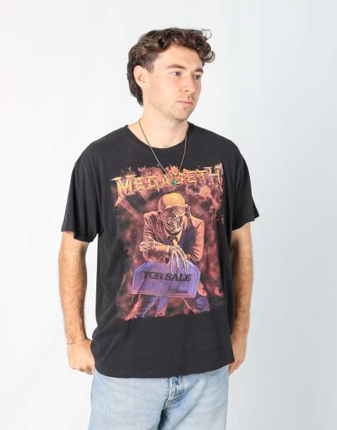Vintage Mega Death l t-shirt in black - view 1