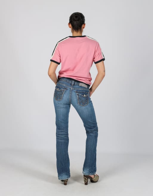 Vintage Mek Denim S bootcut jeans in blue, 3 of 4
