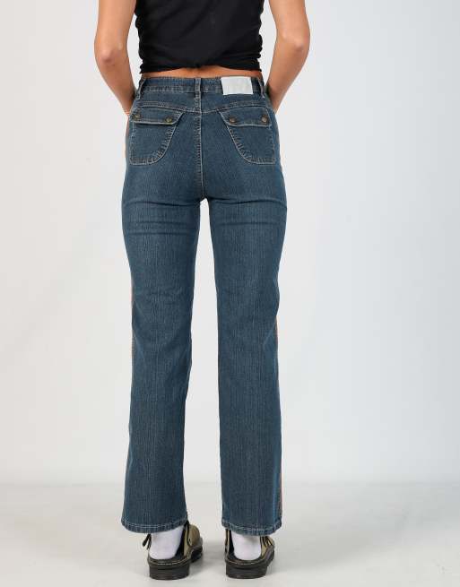 Vintage Mekeyler 26x30 denim jeans in blue