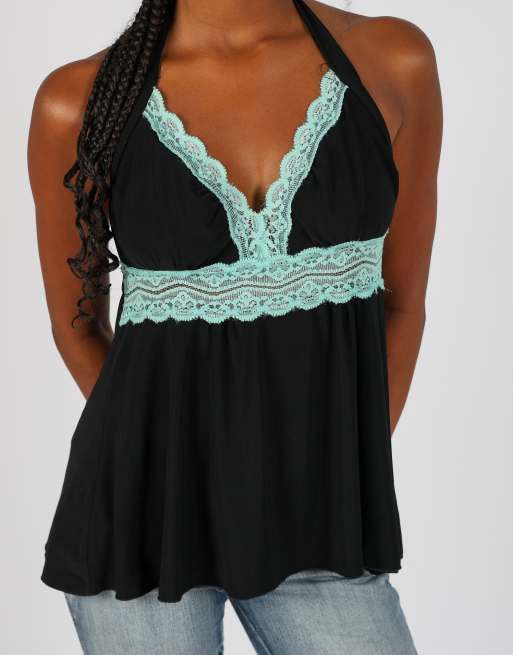 Vintage Melrose S cami in black, 4 of 4