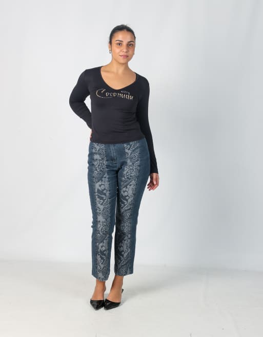 Vintage Mergler S flare jeans in blue