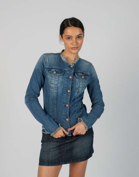 Vintage Met S denim jacket in blue - view 1