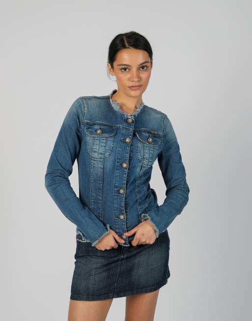 Vintage Met S denim jacket in blue
