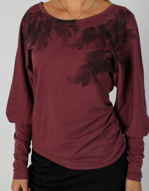 Vintage Met S long sleeve top in pink, 4 of 4