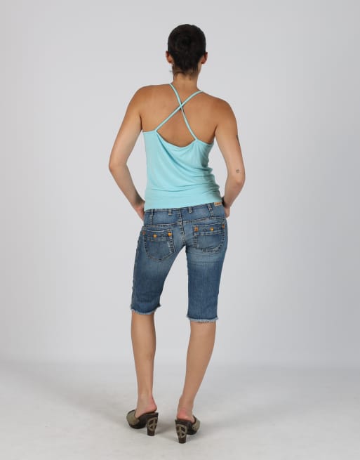 Vintage Met XS 3/4 jeans in blue, 3 of 4