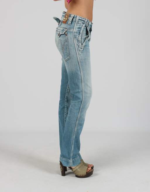 Vintage Met XS straight jeans in light blue, 2 of 4