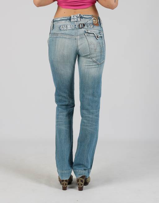 Vintage Met XS straight jeans in light blue, 4 of 4